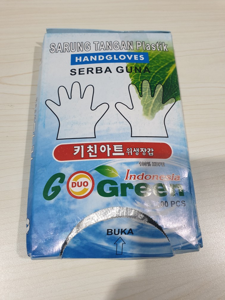 Sarung Tangan Plastik Hand Gloves Serbaguna