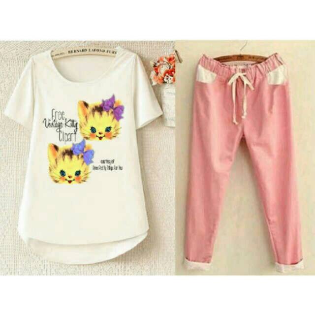 

vintage kitty set