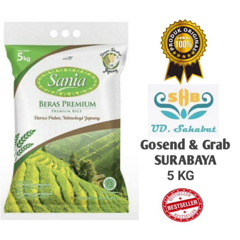 beras sania 5kg beras premium sania