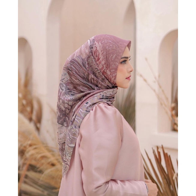 FARSHA OLD ROSE BUTTONSCARVES