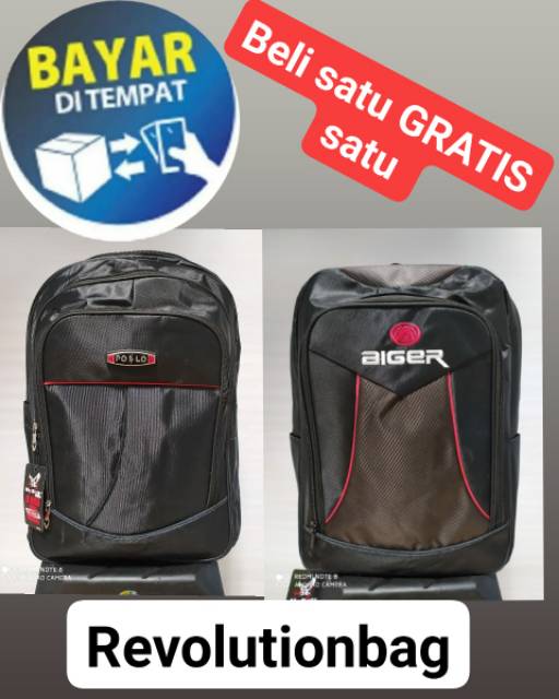 RANSEL BELI SATU GRATIS SATU ( HARGA GLOSIR)TAS KANTOR-TAS KERJA-TAS MUDIK