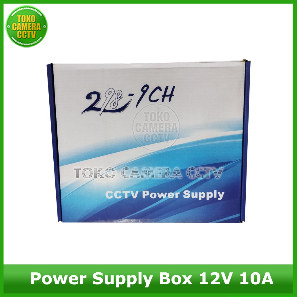 Power Supply CCTV BOX 12V 10A