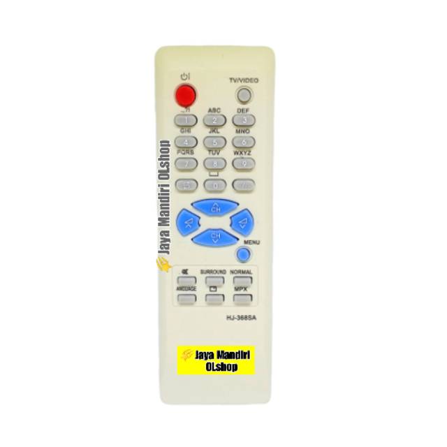 Remote / Remot TV Sharp Tabung ( putih )