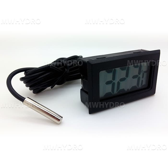 Mini Digital Thermometer / Termometer + Waterproof Probe /Kabel Sensor