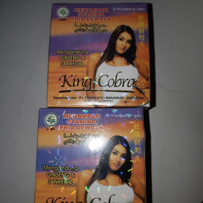 Promo king cobra serbuk jamu king cobra Diskon