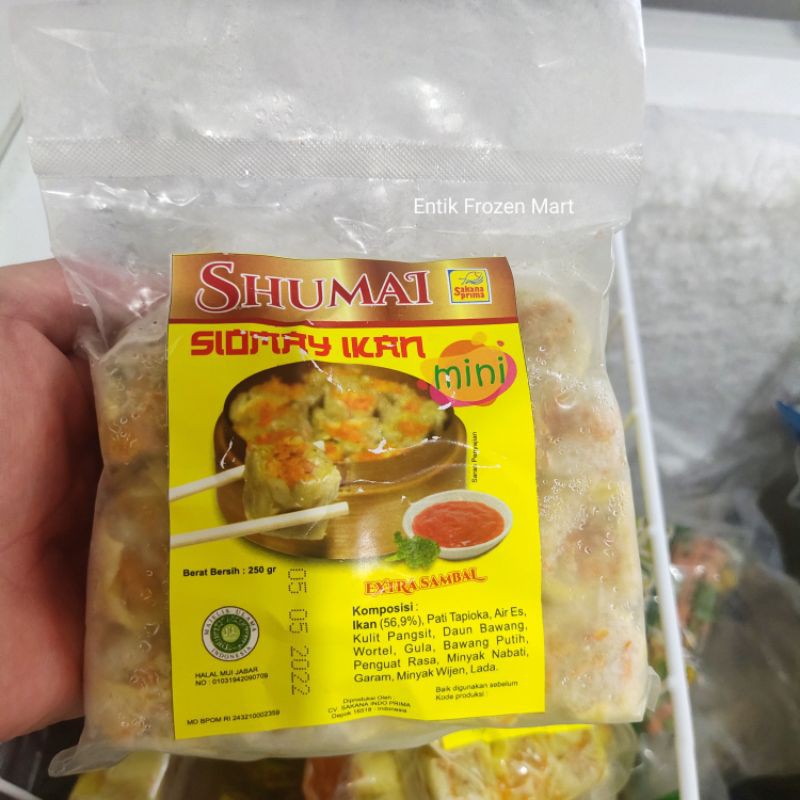 

Sakana Siomay Ikan Mini / Shumai Dimsum 250gr