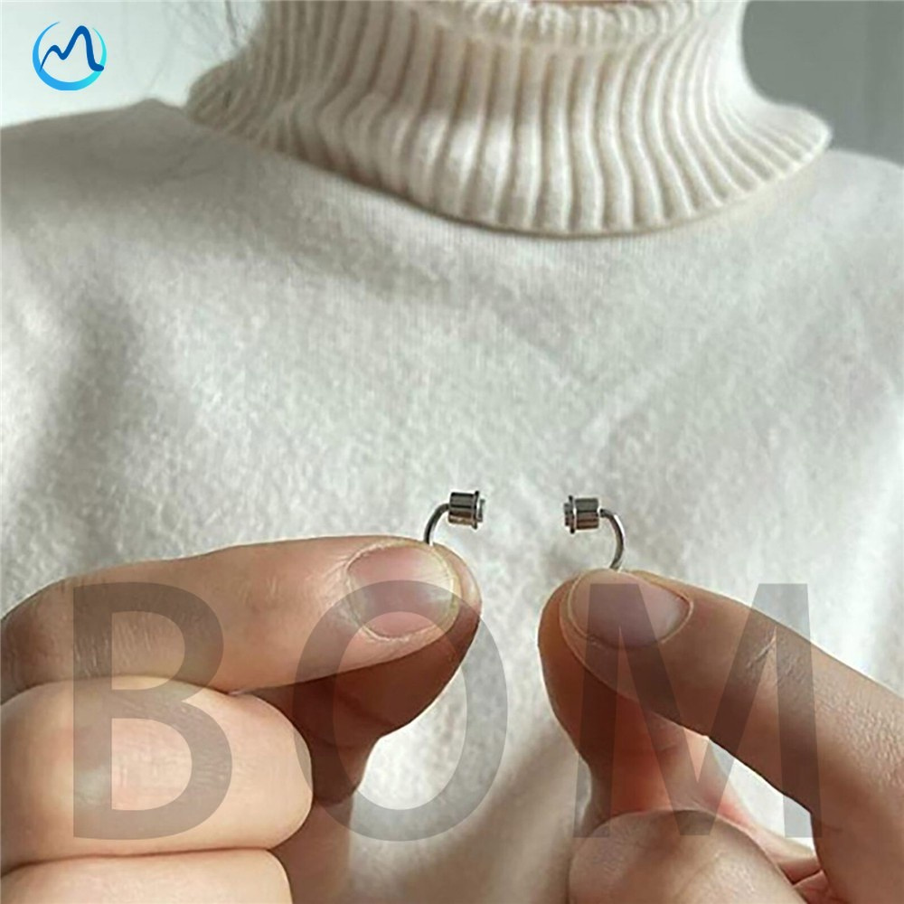 Cincin Hidung Magnetik Stainless Steel / Beberapa Warna