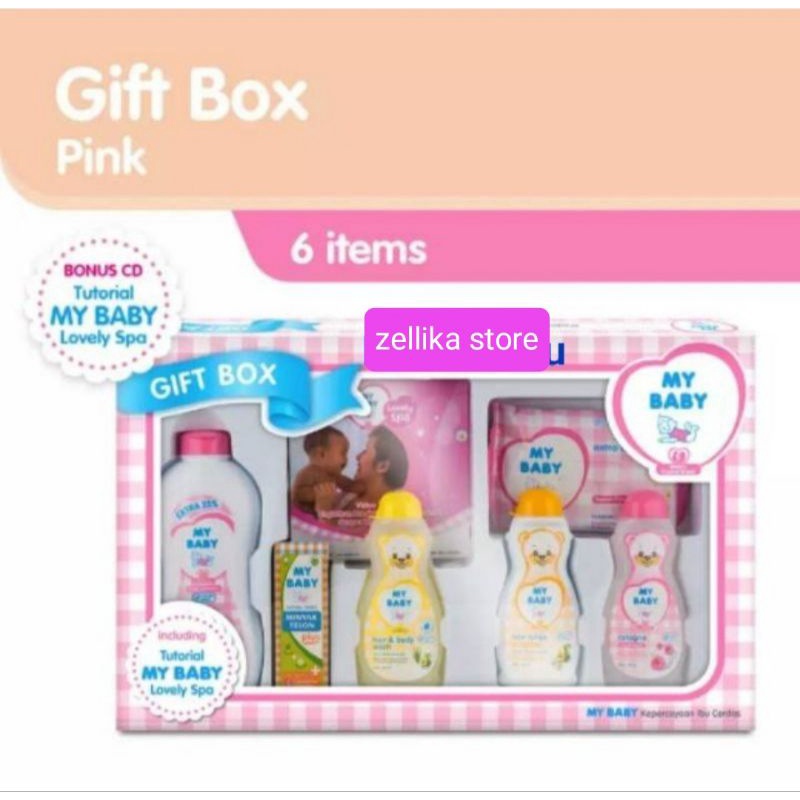 MY BABY GIFT BOX (6 ITEM) COCOK BUAT KADO