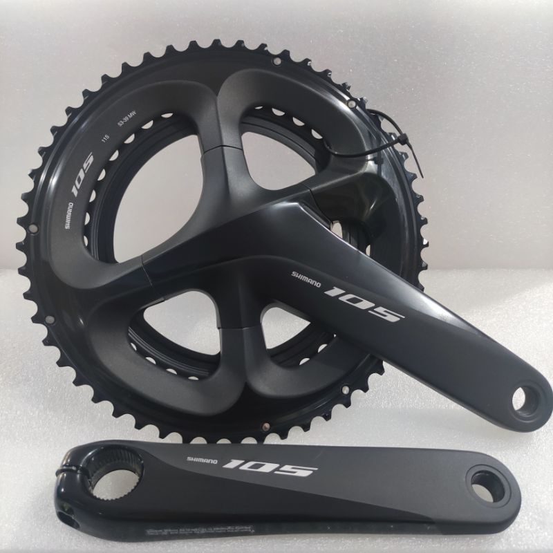 Crankset sepeda front chainwheel shimano 105 FC-R7000 crank