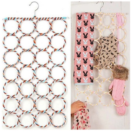 Gantungan Syal Hanger 28 Ring Murah