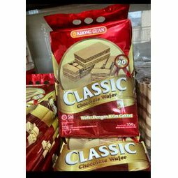 

Khong Guan Classic Chocolate Wafer choco Snack 350 Gram