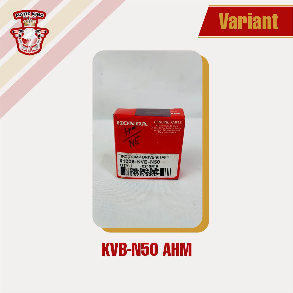 Bearing CVT Vario Beat Karbu Fi ESP 110 125 150 asli AHM dan SKF Fi  91005-KVB-N50