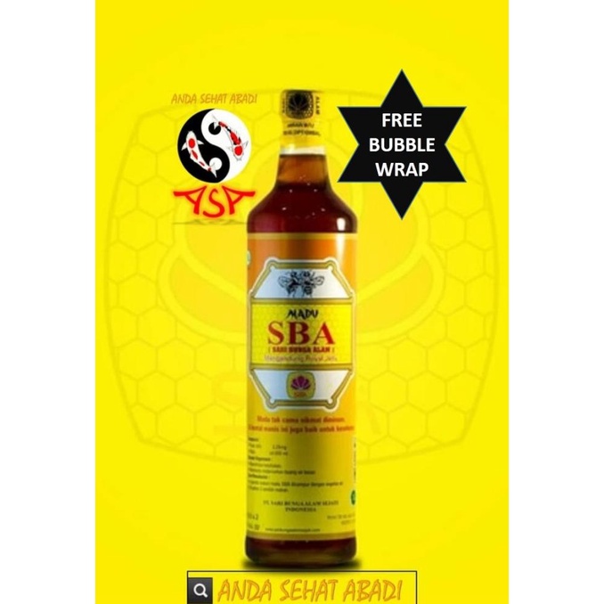 

madu sba (sari bunga alam) royal jelly 650ml / madu asli / madu enak