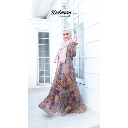 GAMIS DRESS DELMORA BY ZINNIA