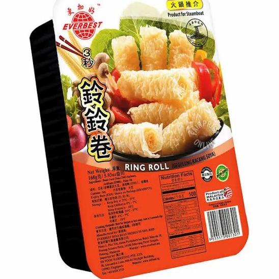 

~^~^~^] Everbest vegetarian ring roll 450gr import malaysia ORIGINAL