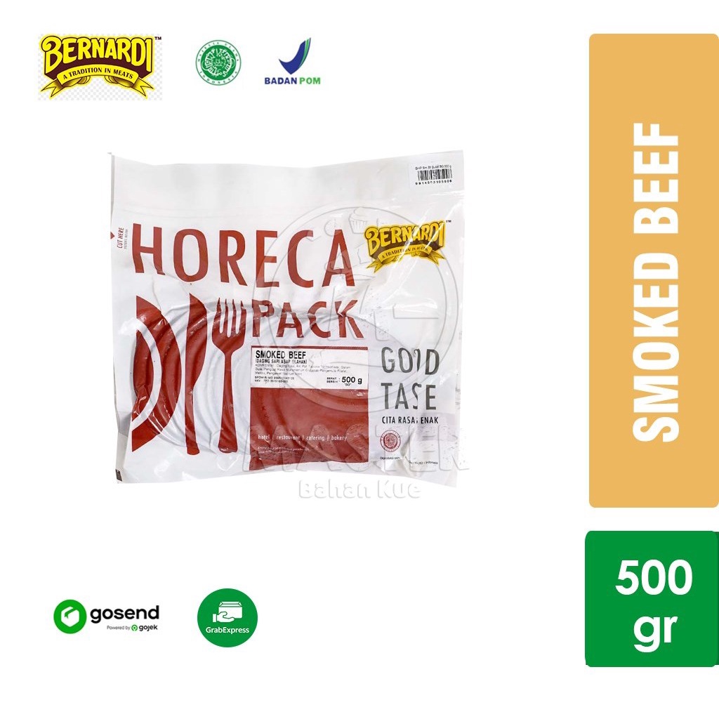 

Bernardi HORECA Smoked Beef Bulat 500gr [KHUSUS INSTANT]