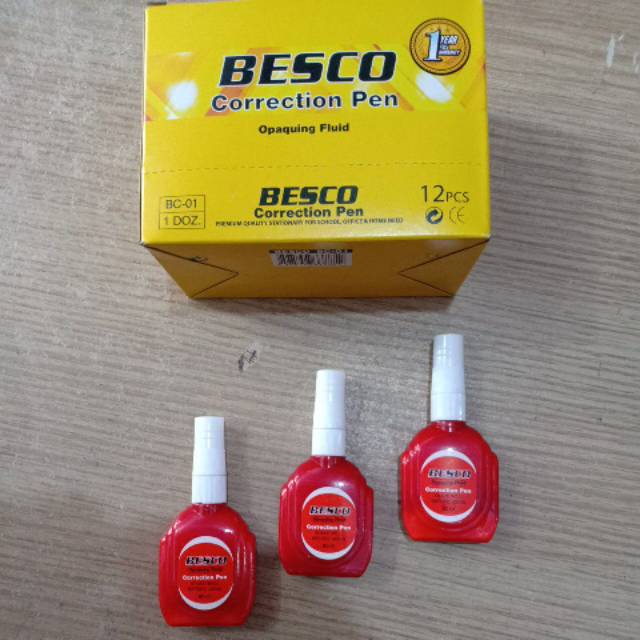 

Correction Fluid / Tipex Cair Besco