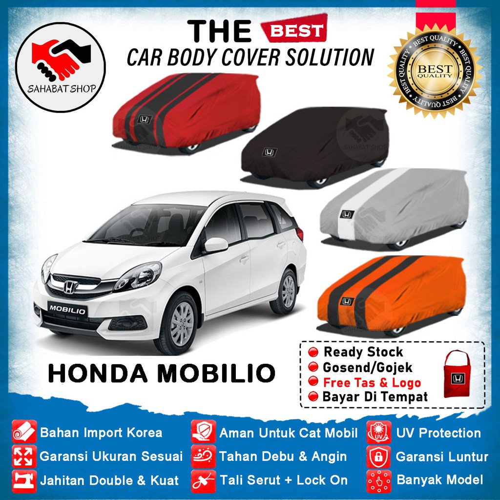 Sarung Body Cover Mobil Honda Mobilio 2014, 2015, 2016, 2017, 2018, 2019, 2020 / Selimut Jas Outdoor