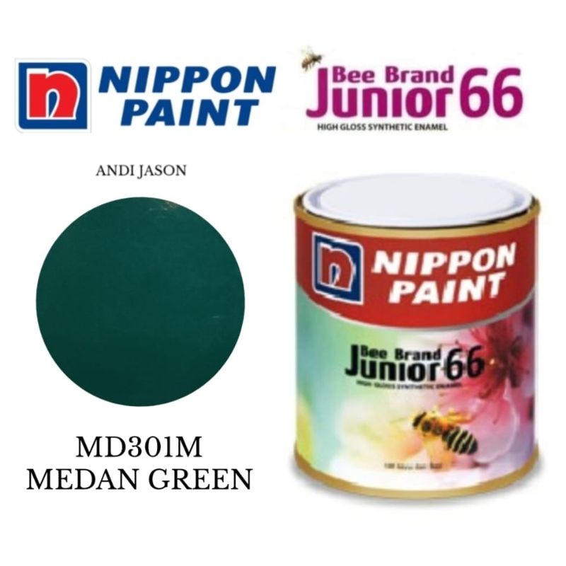 CAT BEE BRAND JUNIOR 66 0.94 LITER NO MD301M MEDAN GREEN CAT MINYAK KAYU DAN BESI