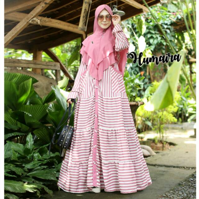 Gamis Busui Gysca Set Khimar Original Humaira
