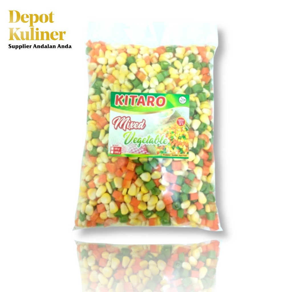 Jual Mix Vegetables Frozen Sayuran Beku Kitaro 500 Gr Shopee Indonesia