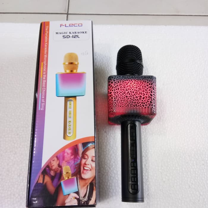 MIC SMULE BLUETOOTH FLECO SD 12 TERBARU