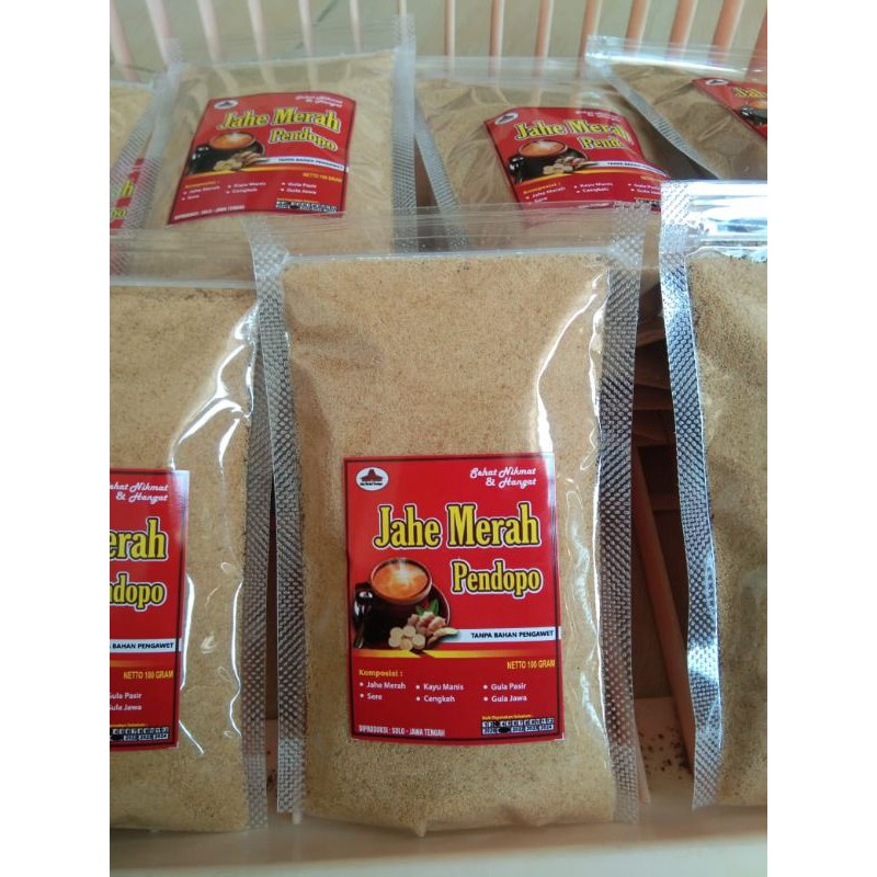 

jahe merah minuman instan