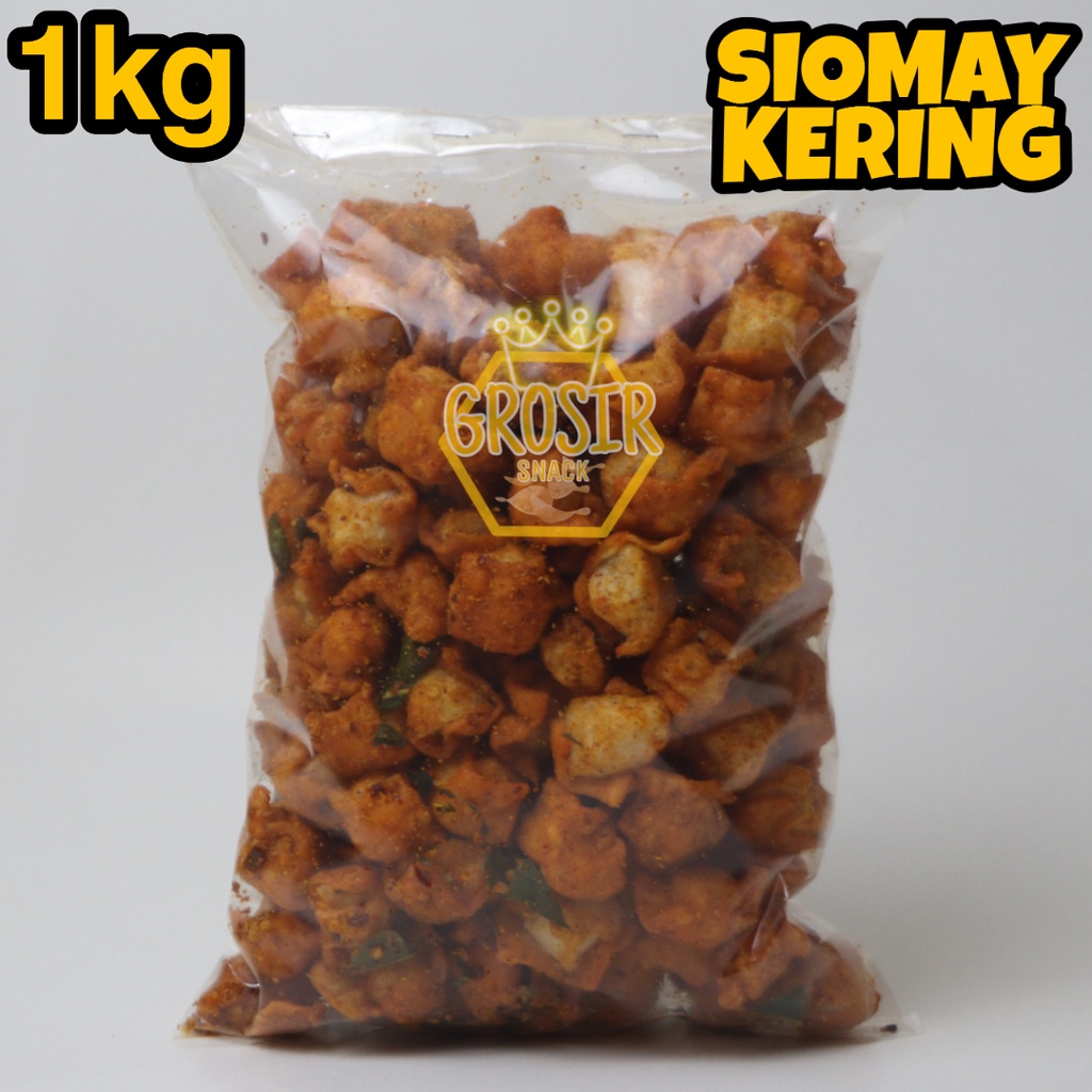 Siomay Kering / Batagor Kering Bumbu Seblak 1kg+ Daun Jeruk Banyak Rasa