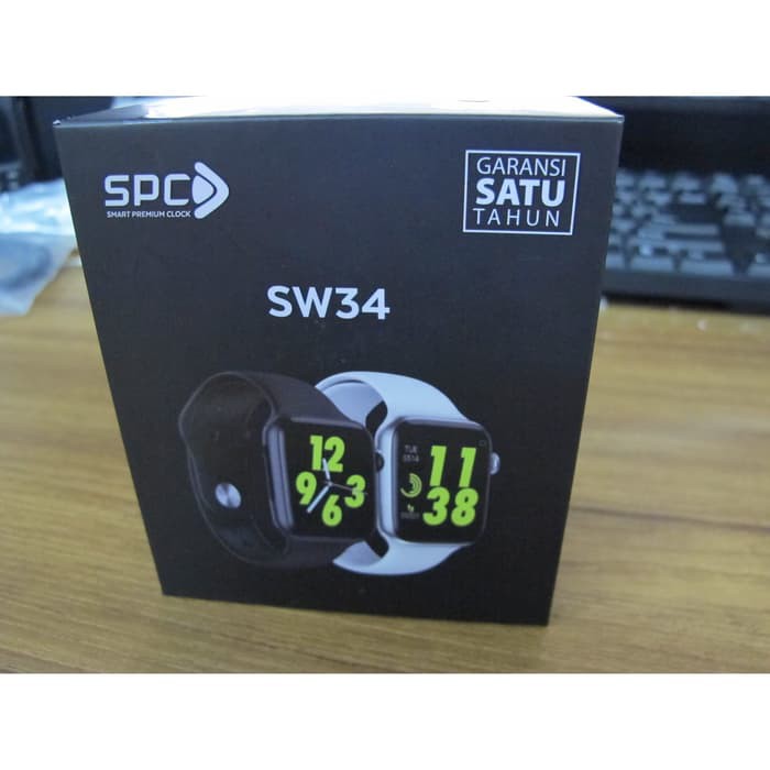 Smartwatch SPC SW34 Waterproof HeartRate Android iOS Garansi Resmi