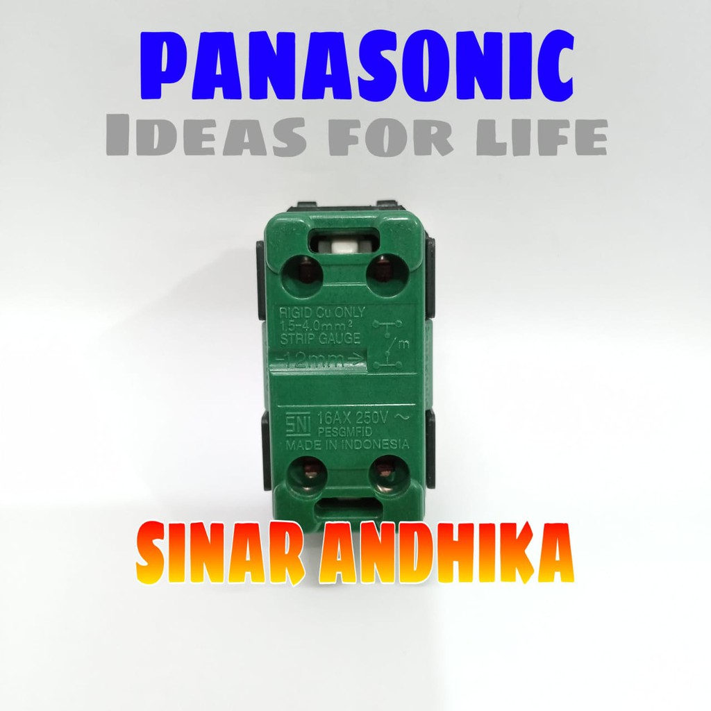 MATA SAKLAR KECIL SILVER ECO B STYLE E PANASONIC WESJ 5931MWS