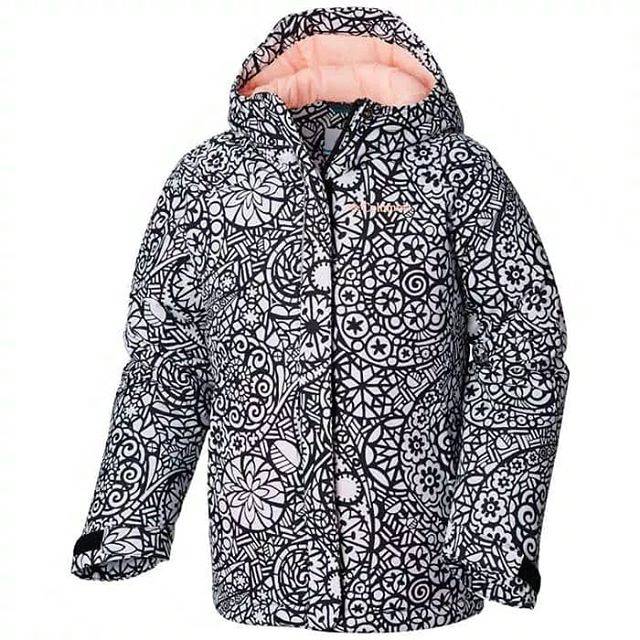 Jaket duck down columbia waterproof