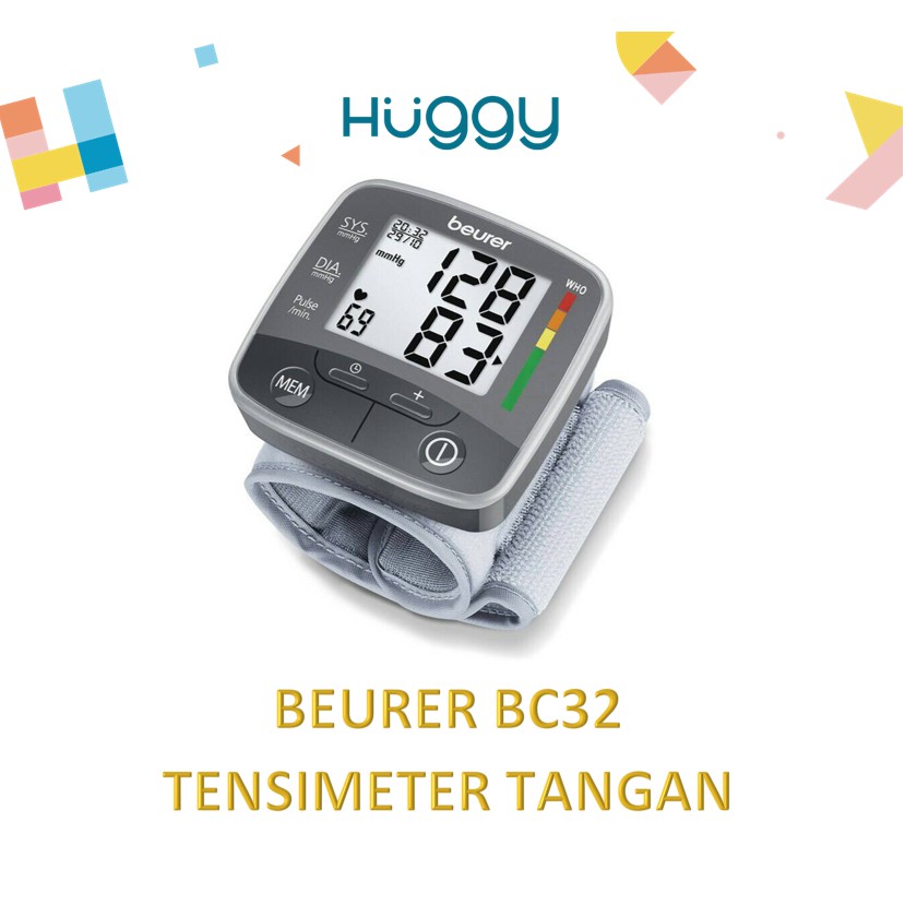 Beurer BC32 Tensimeter Digital Pergelangan Tangan BC 32