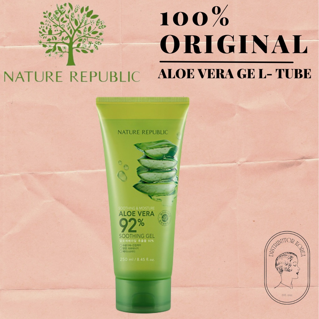 (100% ORIGINAL KOREA) NATURE REPUBLIC TUBE ORIGINAL, ALOEVERA TUBE, NATURE REPUBLIC ORIGINAL KOREA, 