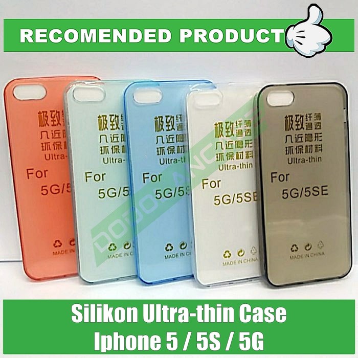 Silicon Ultra-thin Case Iphone 5 / 5S / 5G