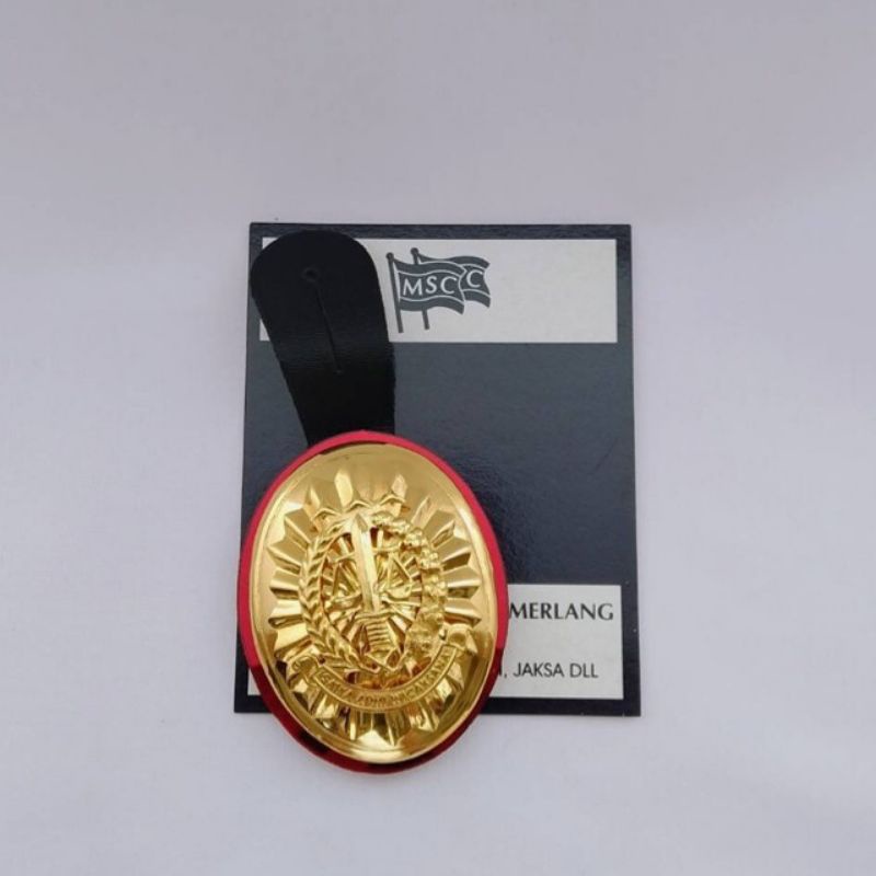 Tanda Jabatan Kajari Kejaksaan