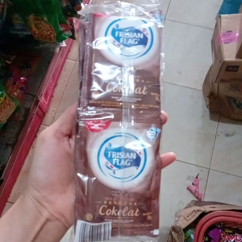 

Susu Frisian Flag Cokelat 38 gram