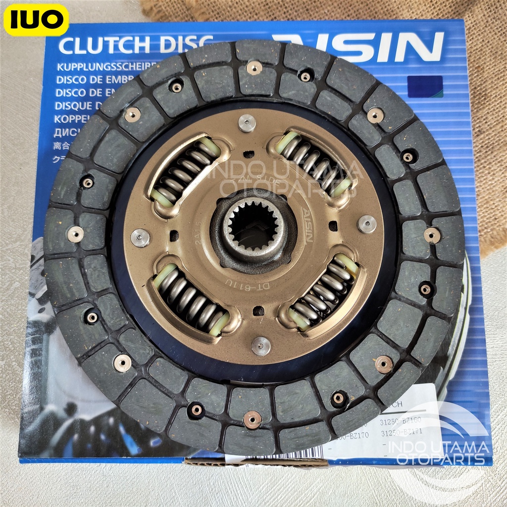 Clutch Disc Avanza 1.5 Luxio Plat Kopling AISIN DT 611U ORIGINAL