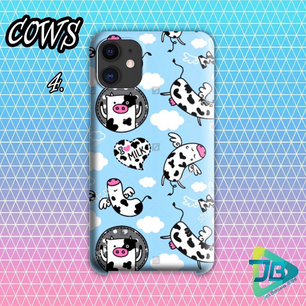 Hardcase COWS iphone 6 6g 6g+ 7g 7g+ 8 8+ x xs max se 2020 11 12 mini pro max JB3674