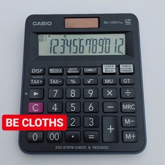 

Casio MJ-120D Plus Kalkulator Meja Office check correct MJ120 D PLUS