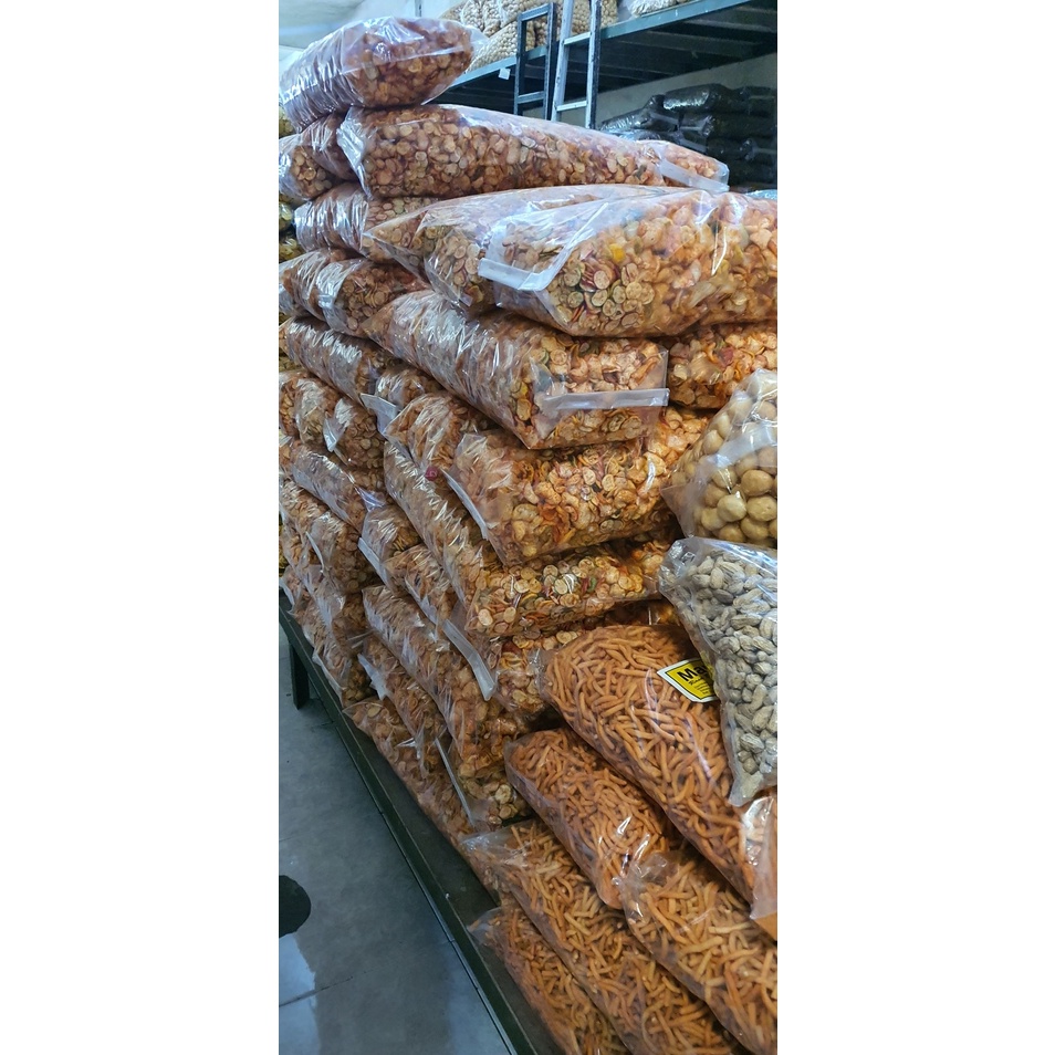 Basreng Bulat Bakso Goreng Bulat Pedas Daun Jeruk 1Kg-2