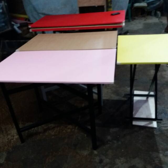 meja lipat cafe bazar dll