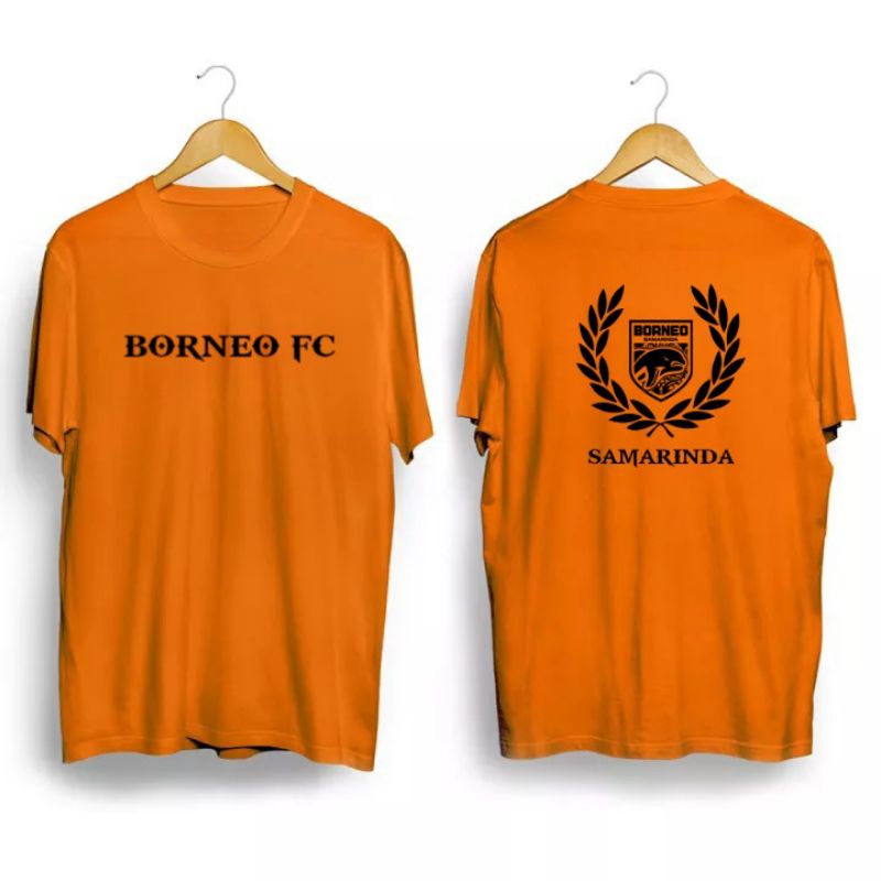 Kaos BORNEO FC SAMARINDA FANS Pria Wanita Custom Distro Polos