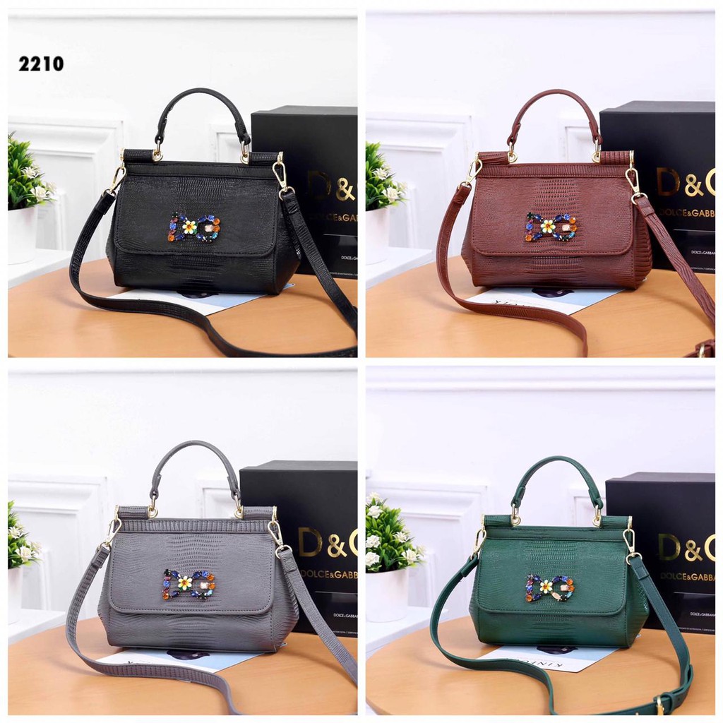 tas selempang dolce gabbana wanita #0122# || slingbag fashion dolce gabbana