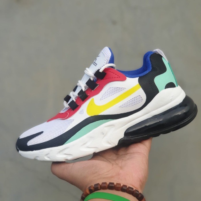 Ds01Al Sepatu Nike Airmax Original Sepatu Nike Wanita Sepatu Sneakers Pria L - Putih Lis Pink, 36