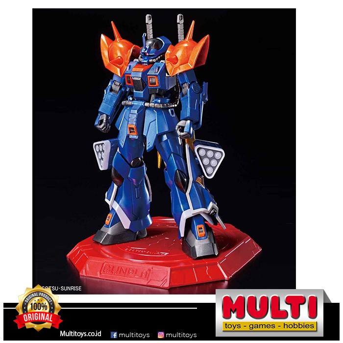 MAINAN ACTION FIGURE MAF1025 GUNDAM HG 1/144 THE G-BASE LIMITED EFREET CUSTOM [METALIC GLOSS] 56744