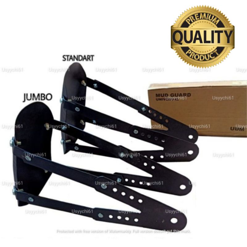 MUD GUARD Custom Japstyle Bobber DLL Universal / Pelindung Lumpur Ban Belakang FULL BESI