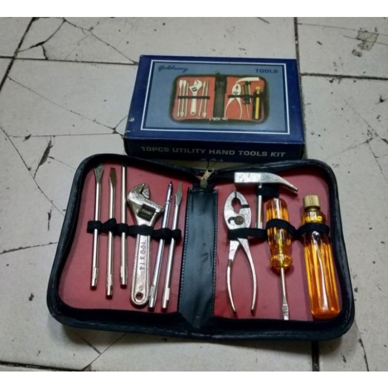 hand tools kit set 10pcs-tools kit mini