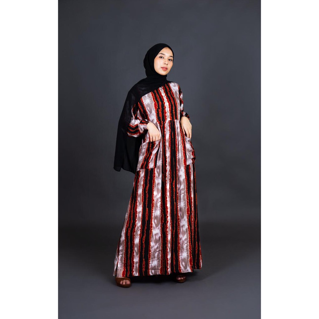 Gamis Pocket Daily/gamis rayon/ gamis maxi