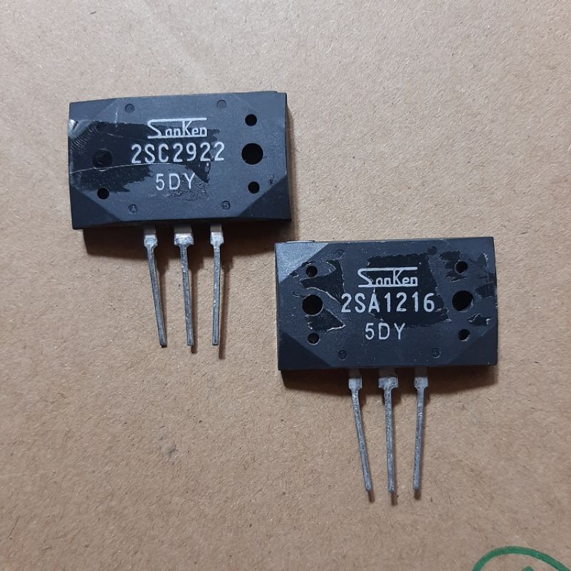Transistor Sanken  5dy 2SC2922 2SA1216 Original