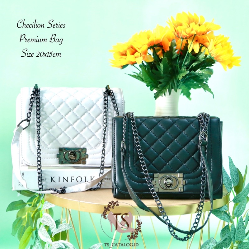 Tas Fashion Wanita Sling Bag Checilion BEST SELLER